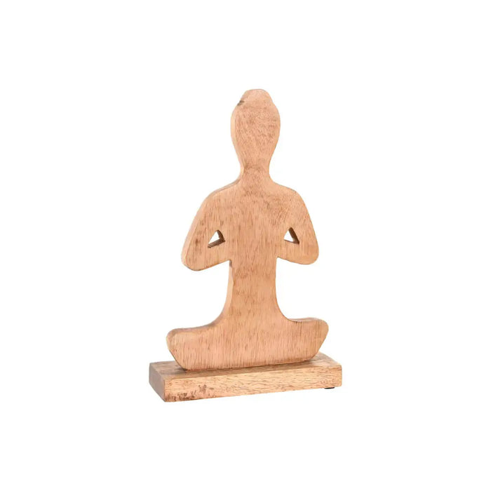 Декоративна фигурка Home ESPRIT Светло кафяв Естествен Yoga