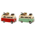 Декоративна фигурка Home ESPRIT Ван Червен Зелен Vintage 25