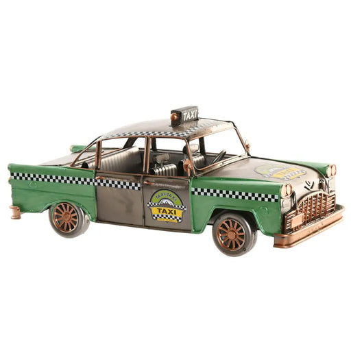 Декоративна фигурка Home ESPRIT Зелен Сребрист Кола Vintage