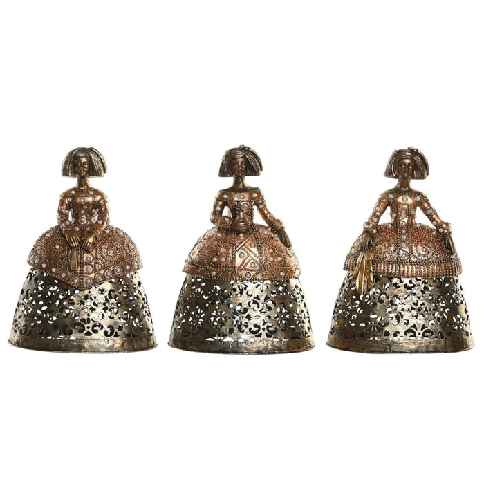 Декоративна фигурка Home ESPRIT Златен 18 x 11,5 x 24 cm (3