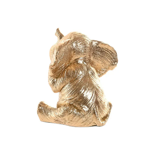 Декоративна фигурка Home ESPRIT Златен Слон 13 x 12 x 14 cm