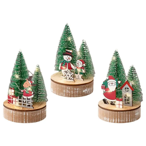 Декоративна фигурка Lumineo Коледа Ø 8 x 12 cm