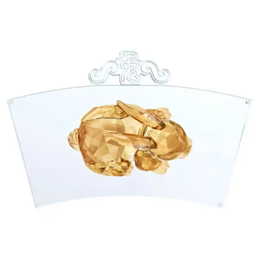Декоративна фигурка Swarovski Rabbit Златен Заек 13,6 x 8,3