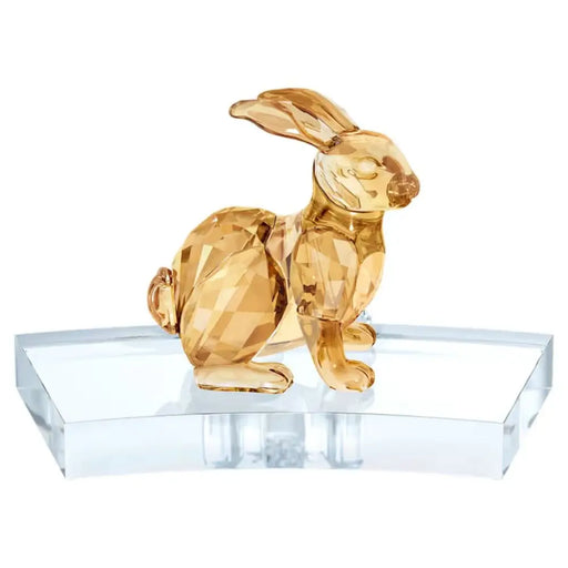 Декоративна фигурка Swarovski Rabbit Златен Заек 13,6 x 8,3