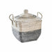 Декоративна Кошница DKD Home Decor Сив Естествен Boho 45 x