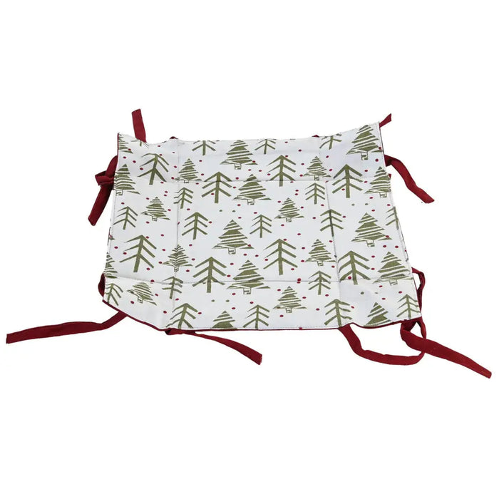 Декоративна Кошница Home ESPRIT Бял Червен Зелен Бежов