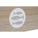 Декоративна кутия DKD Home Decor Естествен Дървен MDF
