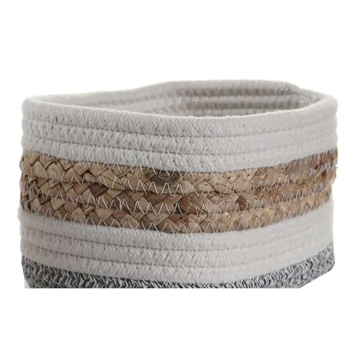 Декоративна кутия DKD Home Decor Естествено влакно 33 x 23