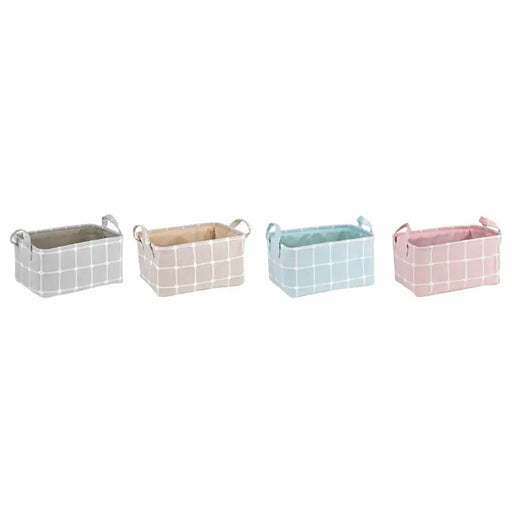 Декоративна кутия DKD Home Decor полиестер EVA (35 x 25 x