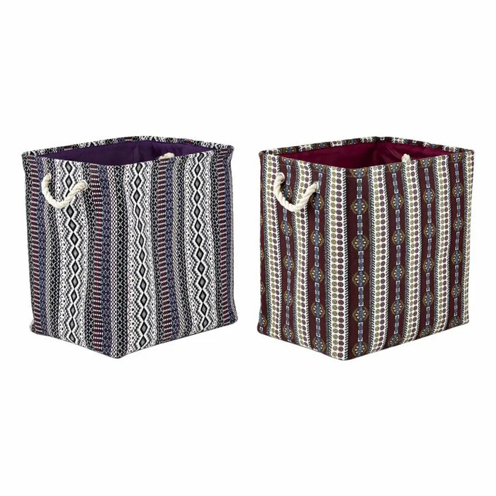 Декоративна кутия DKD Home Decor полиестер Индианец Гума