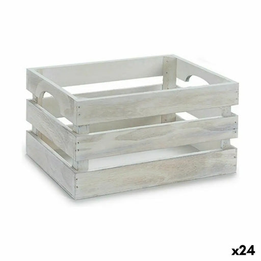 Декоративна кутия Gift Decor 4611D-WHI 4611D-WHI Бял Топола