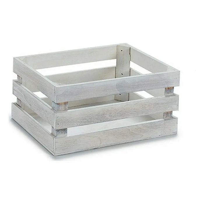 Декоративна кутия Gift Decor 4611F-WHI 4611F-WHI Бял Топола