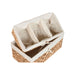 Декоративна кутия Home ESPRIT Естествен Воден хиацинт