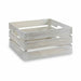 Декоративна кутия Gift Decor 4611A-WHI 4611A-WHI Бял Дървен