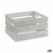 Декоративна кутия Gift Decor 4611C-WHI 4611C-WHI Бял Дървен