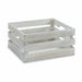Декоративна кутия Gift Decor 4611E-WHI 4611E-WHI Бял Дървен