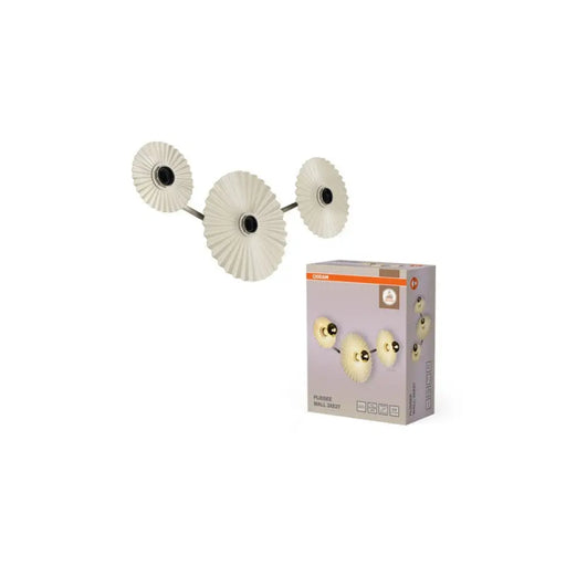 ДЕКОРАТИВНА LED ЛАМПА С ТРИ ГНЕЗДА ЗА СТЕНА DECOR PLISSEE