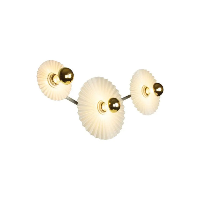 ДЕКОРАТИВНА LED ЛАМПА С ТРИ ГНЕЗДА ЗА СТЕНА DECOR PLISSEE