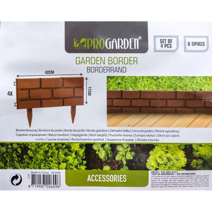 ДЕКОРАТИВНА ОГРАДКА 12X42CM PROGARDEN C22951850