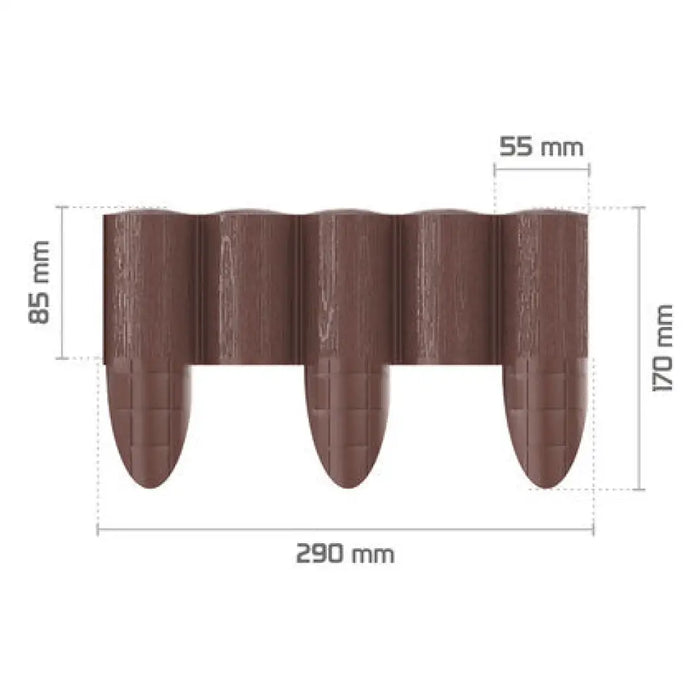 ДЕКОРАТИВНА ОГРАДКА ECO 8.5X24CM CELLFAST 34-031