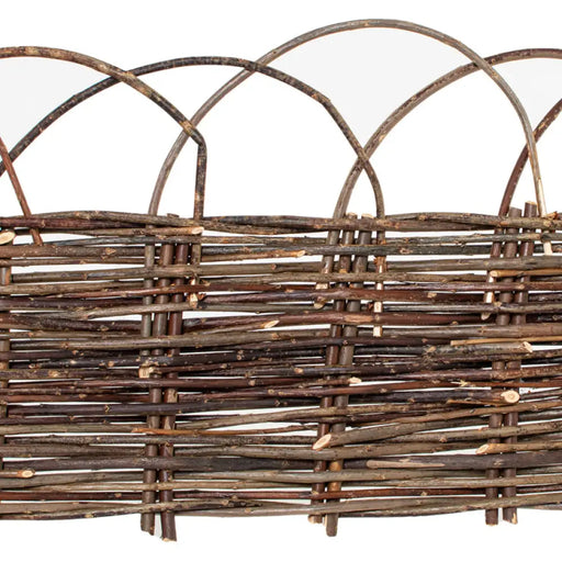 ДЕКОРАТИВНА ОГРАДКА ПЛЕТЕНА ВЪРБА 45X100CM 10Q045
