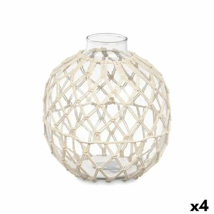 Декоративна топка Gift Decor 22805W 22805W Бял Прозрачен 21