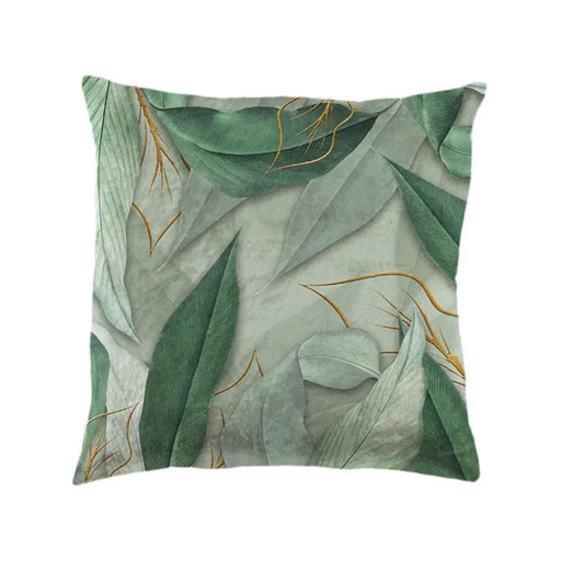 ДЕКОРАТИВНА ВЪЗГЛАВНИЦА AGLIKA 45X45 СМ. LEAVES