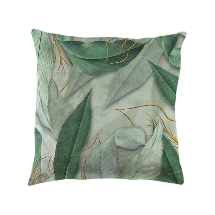 ДЕКОРАТИВНА ВЪЗГЛАВНИЦА AGLIKA 45X45 СМ. LEAVES