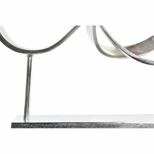 Декоративна фигурка DKD Home Decor Сребрист Абстрактен