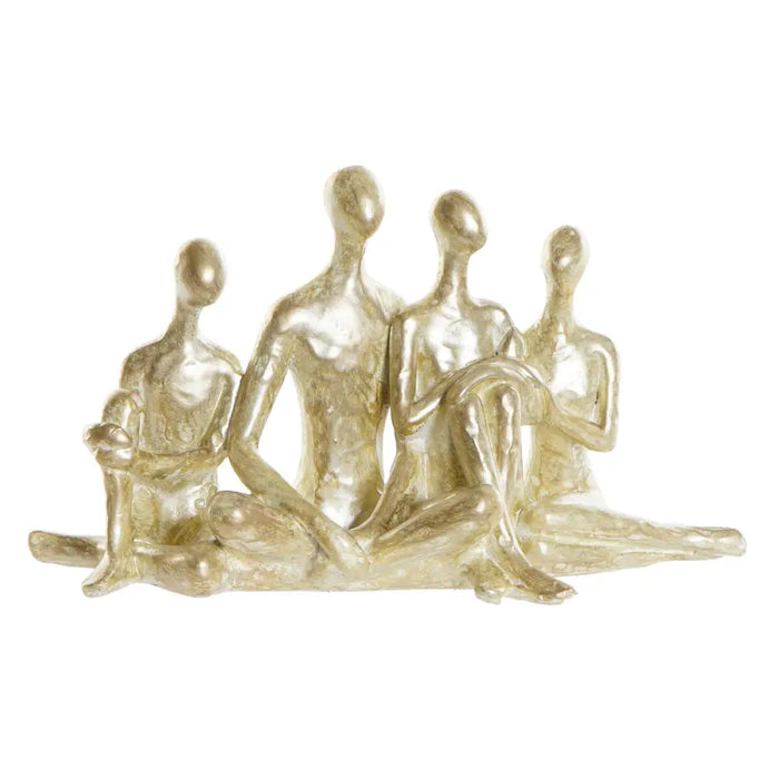 Декоративна фигурка DKD Home Decor Златен Семейство 21 x 8