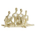 Декоративна фигурка DKD Home Decor Златен Семейство 21 x 8