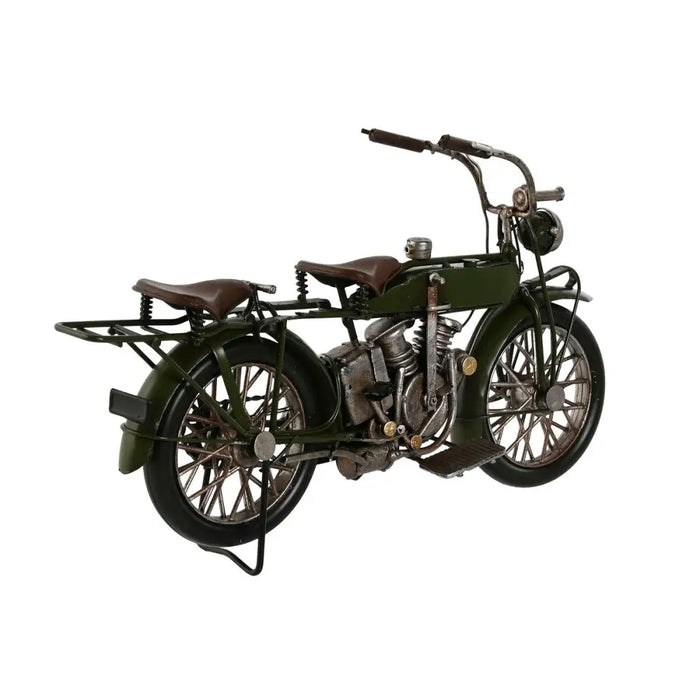 Декоративна фигурка Home ESPRIT Син Зелен Мото Vintage 31 x