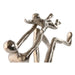 Декоративна фигурка Home ESPRIT Сребрист 25 x 8 x 14 cm (2