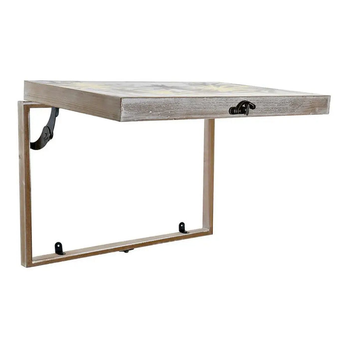 Декоративна кутия DKD Home Decor Черен Златен Дървен MDF