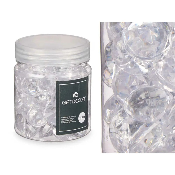 Декоративни Камъни Gift Decor Прозрачен 150 g Диамант (16
