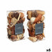 Декоративно Попури Gift Decor 2 2 Бял Кафяв Червен 14 x