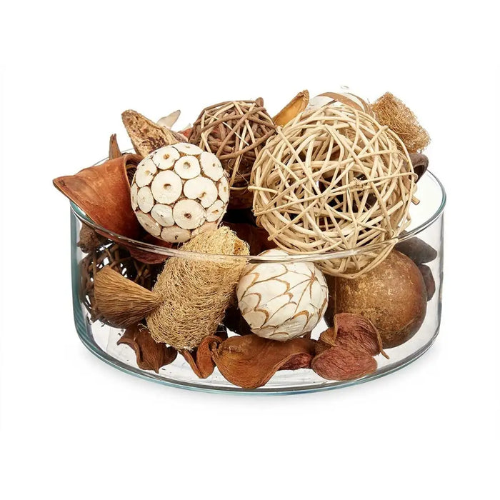 Декоративно Попури Gift Decor 2 2 Бял Кафяв Червен 14 x