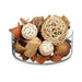 Декоративно Попури Gift Decor 2 2 Бял Кафяв Червен 14 x