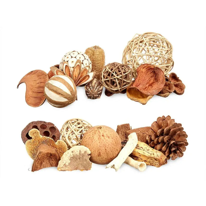 Декоративно Попури Gift Decor 2 2 Бял Кафяв Червен 14 x