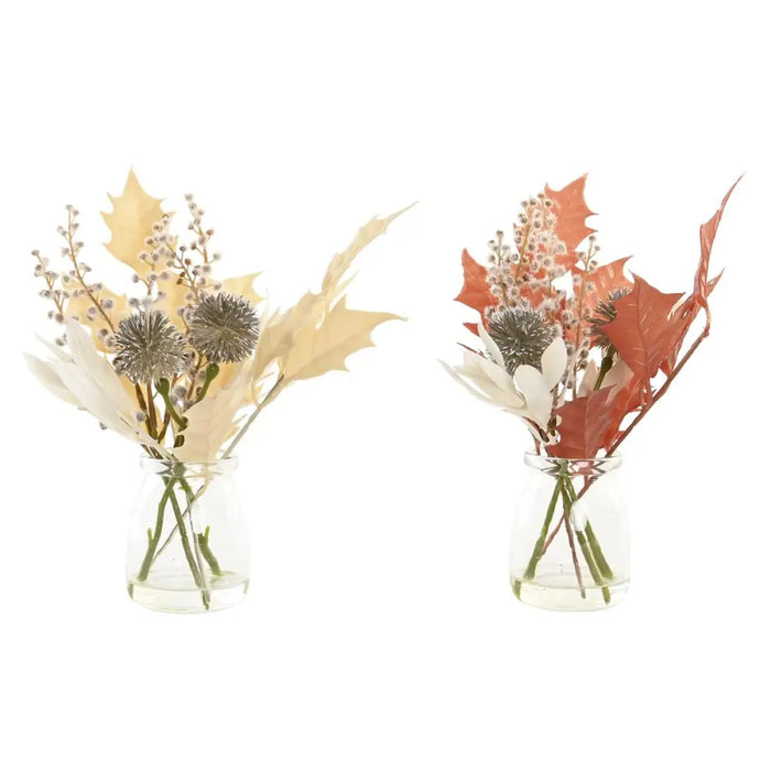 Декоративно Растение DKD Home Decor Кристал Златен Кафяв