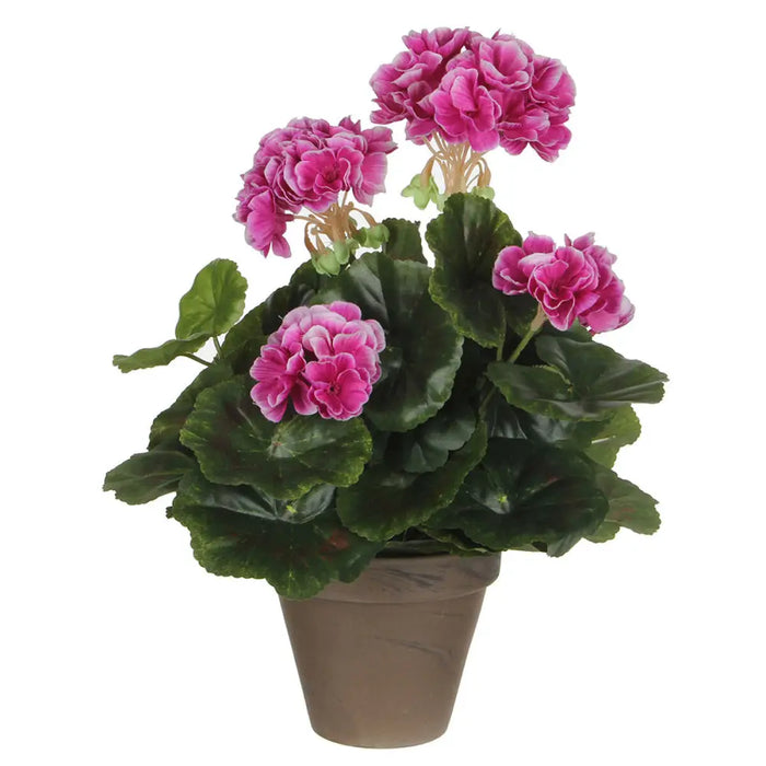 Декоративно Растение Mica Decorations PVC Здравец (11,5 x