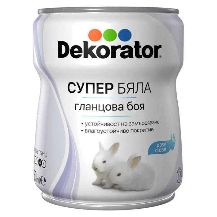 DEKORATOR СУПЕР БЯЛА БОЯ 650 ML DEKORATOR