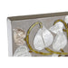 Декорация за стена DKD Home Decor Бежов Златен 70 x 4 x 100