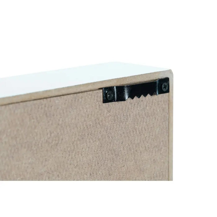 Декорация за стена DKD Home Decor Бял Червен Град 48 x 4 x
