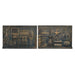Декорация за стена DKD Home Decor Мед 60 x 4 x 40 cm (2