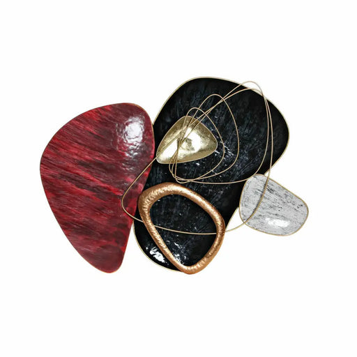 Декорация за стена DKD Home Decor Метал Абстрактен (101 x 9