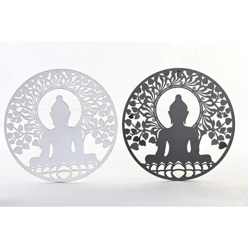 Декорация за стена DKD Home Decor Метал Буда Ориенталски (2