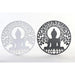 Декорация за стена DKD Home Decor Метал Буда Ориенталски (2