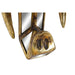 Декорация за стена DKD Home Decor Огледало Слон Златен