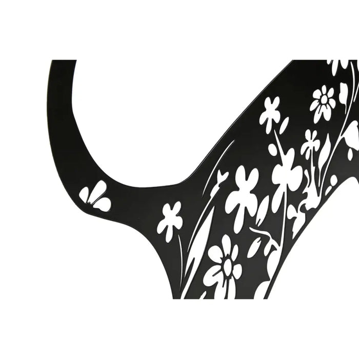 Декорация за стена Home ESPRIT Черен Котка 37 x 1,3 x 48 cm